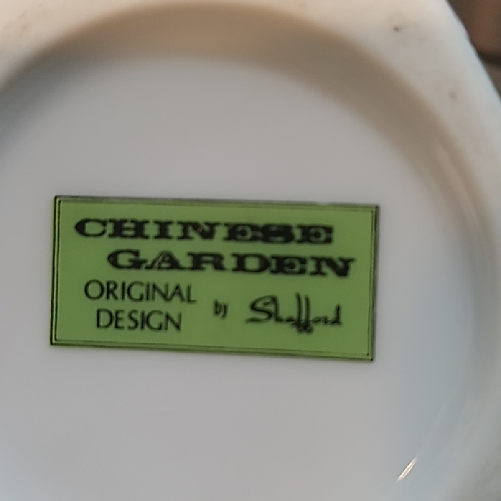 Vintage Chinese Garden Original Design By Shafford - Picture 6 of 6